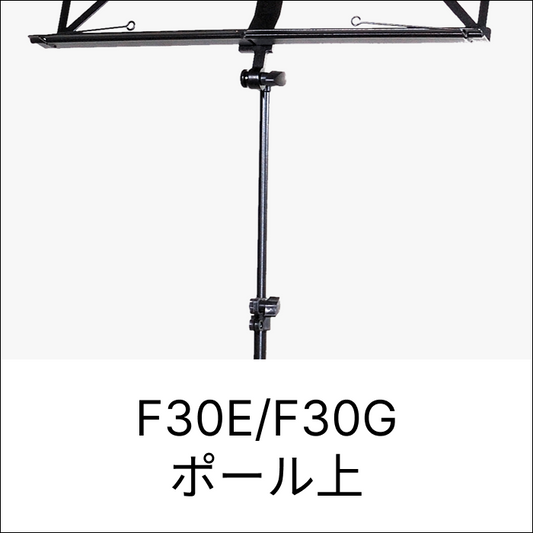 F30E/F30G ポール上