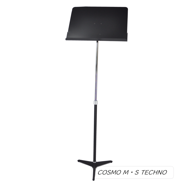 スチール製パネル固定脚譜面台【穴なし／シングル】F60CPS